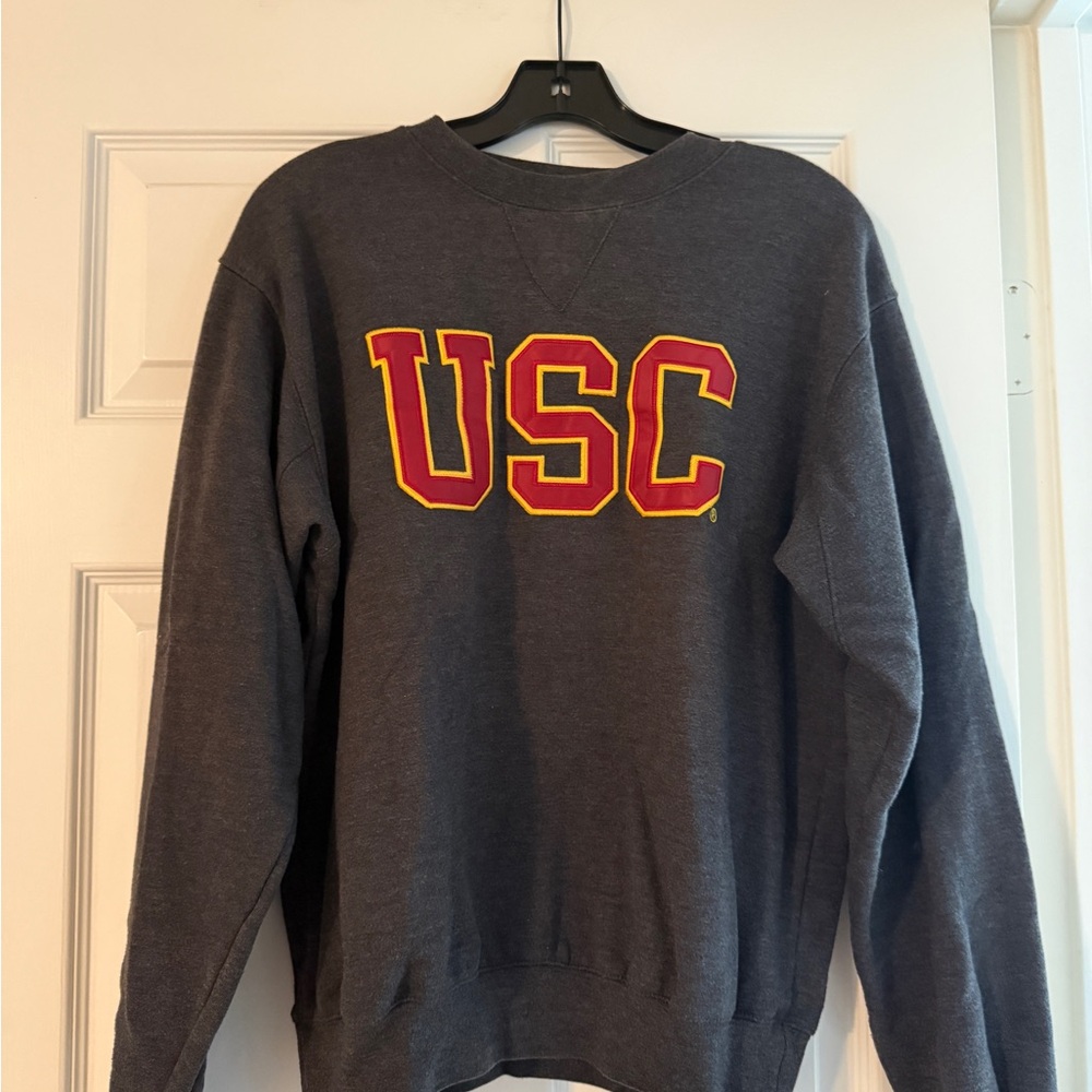 Heritage Gray Crewneck Sweater Classic Style